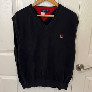 Tommy Hilfiger men’s sweater vest. Navy blue size XL
